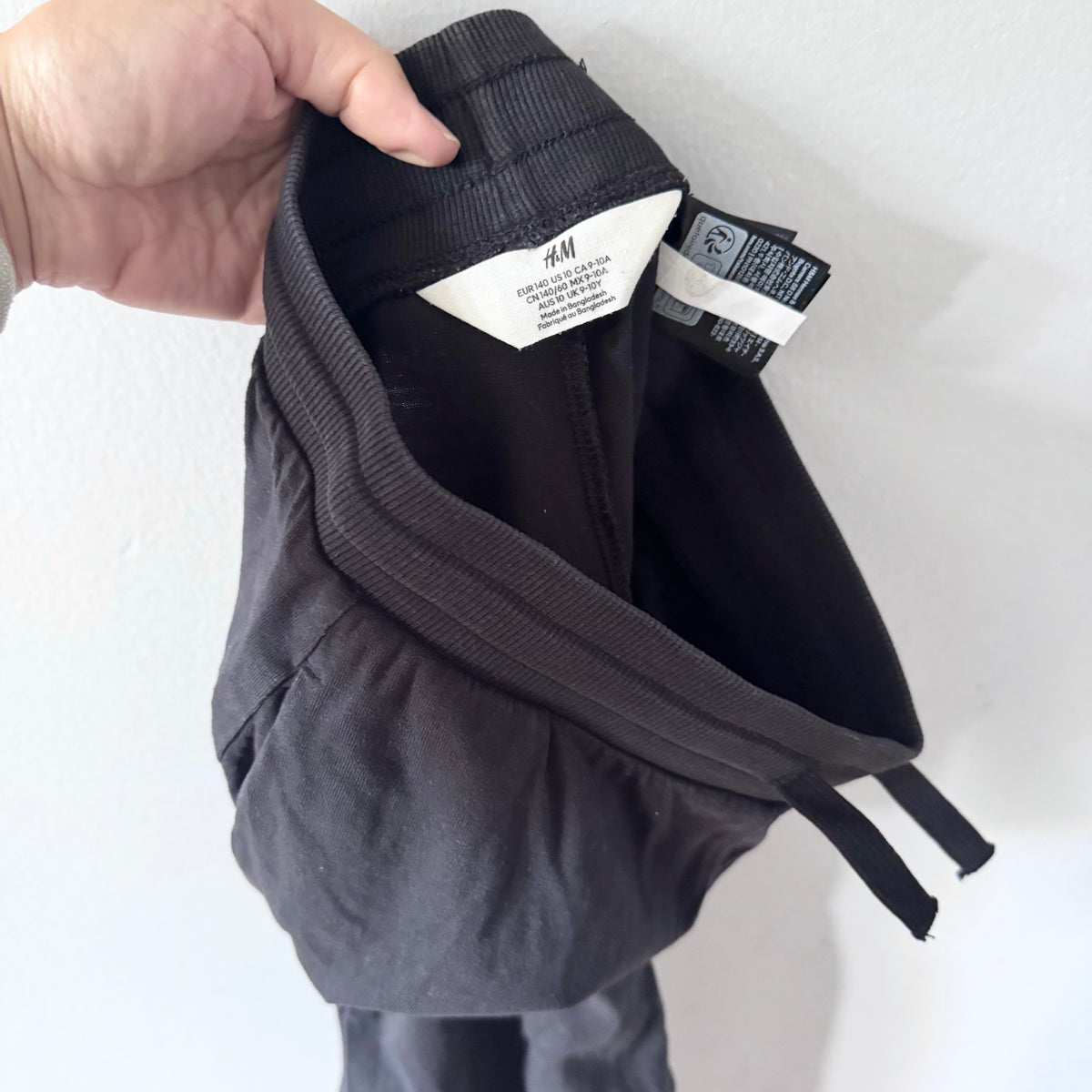 H&M / Cotton jogger pants / 9-10Y