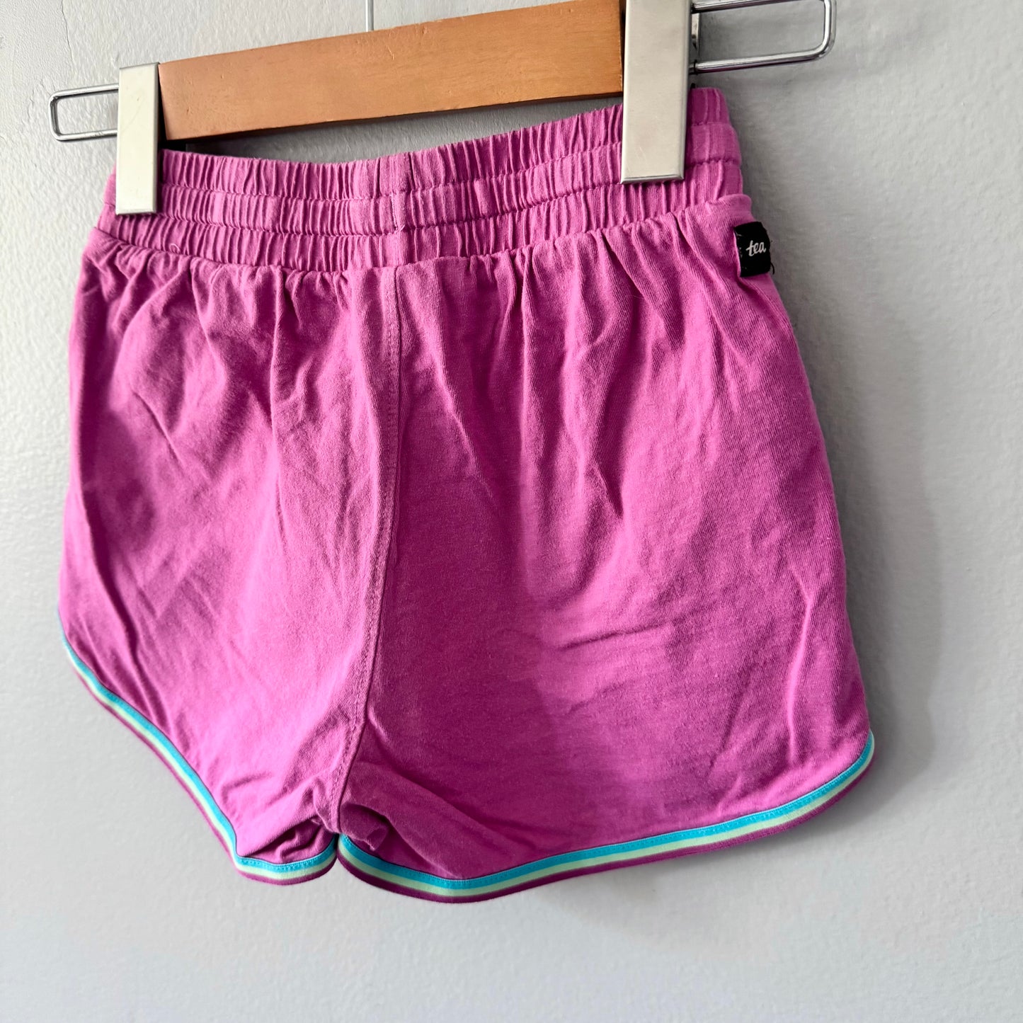 Tea / Pink purple gym shorts / 6Y