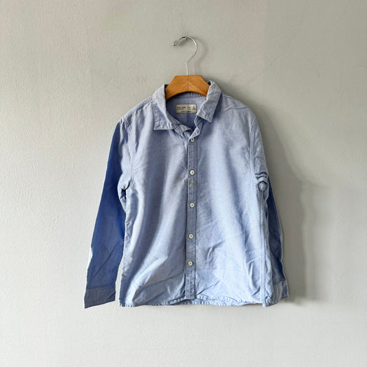 Zara / Blue oxford shirt / 8Y