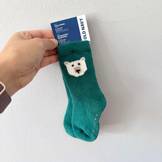Old Navy / Green socks / 12M - 3T - New with tag