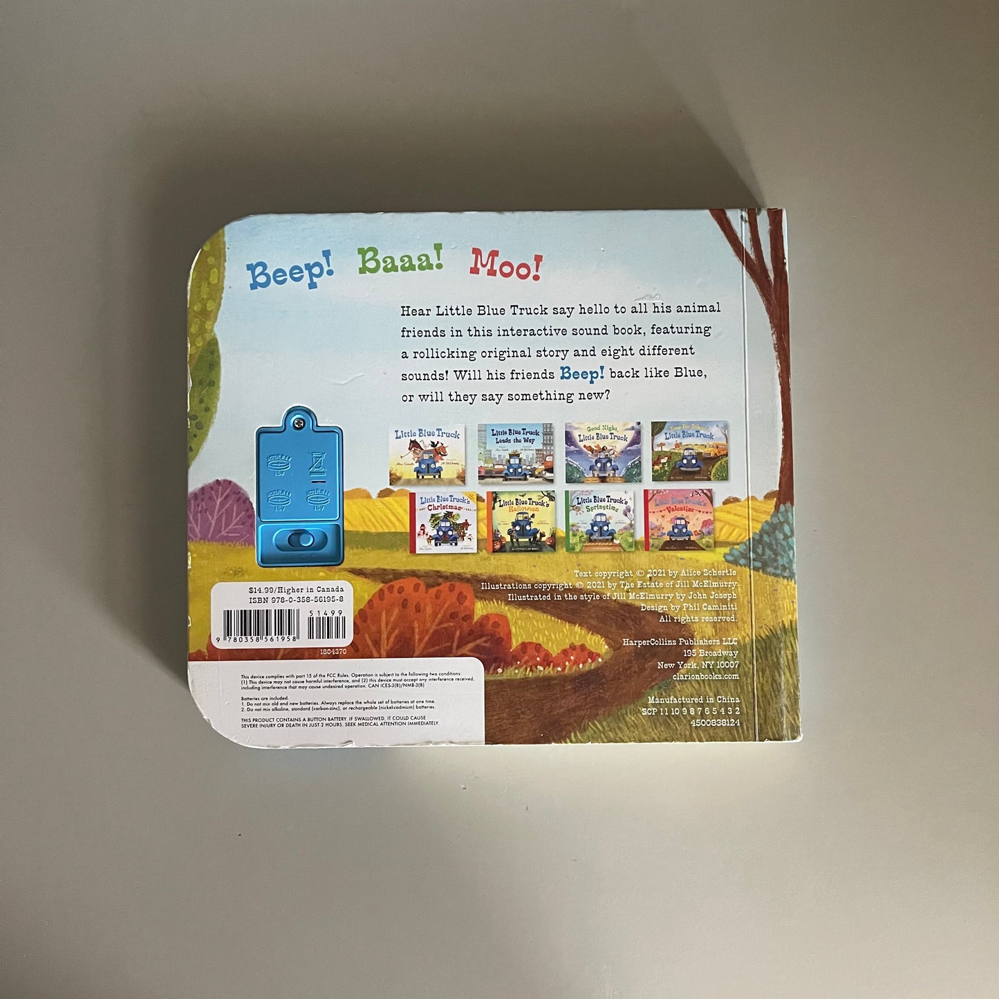 What Do You Say, Little Blue Truck? / Alice Schertle