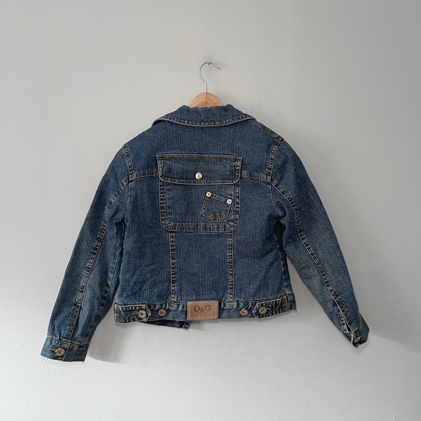 D&G Junior / Lined denim jacket / 6-7Y