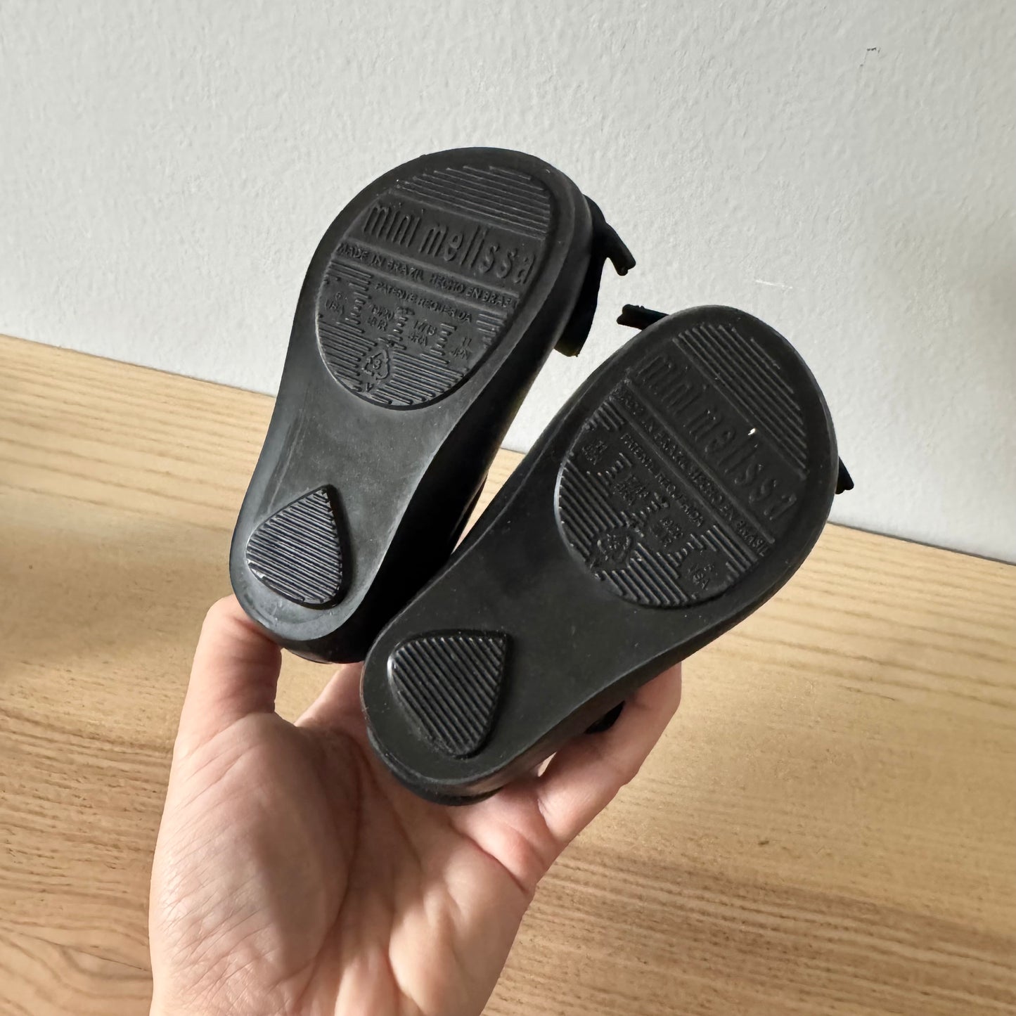 Mini Melissa / Chaussures noires / US5