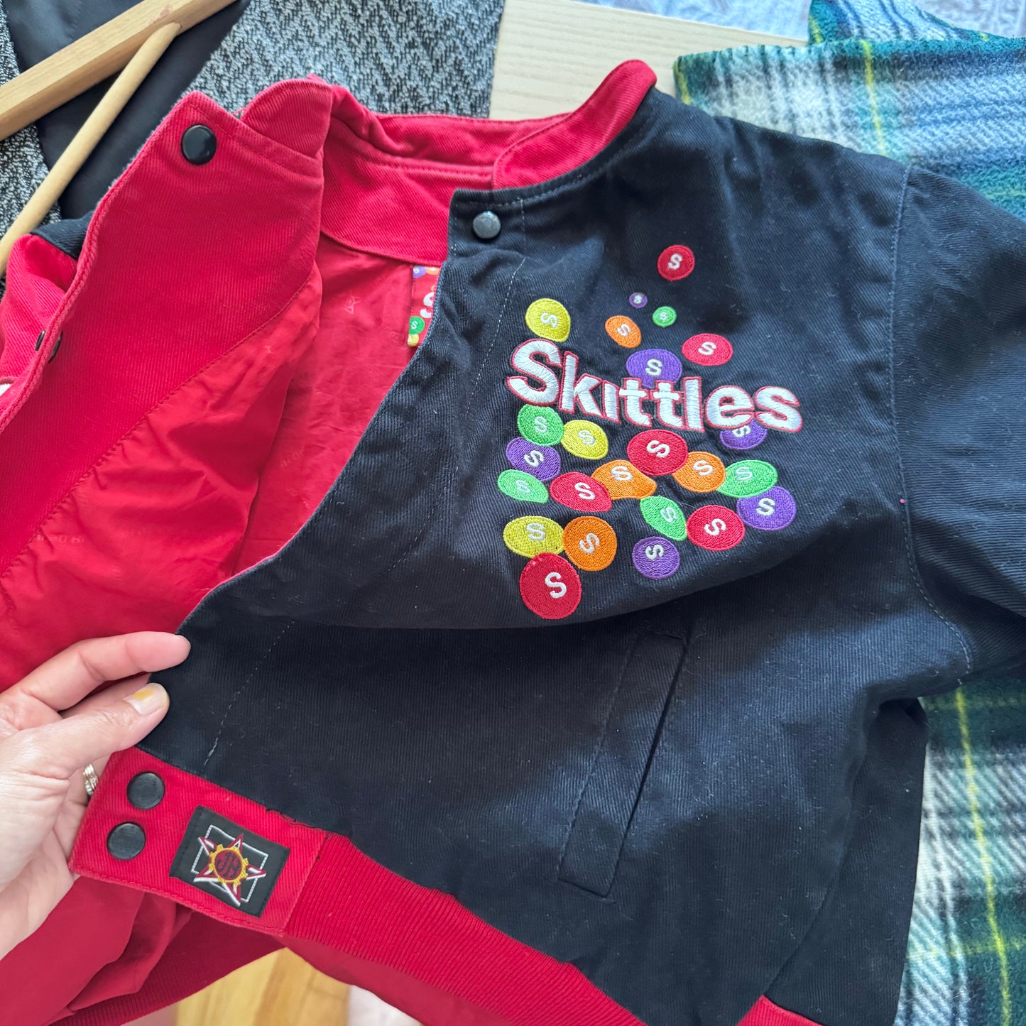 Vintage Skittles / Red jacket / 9-10Y