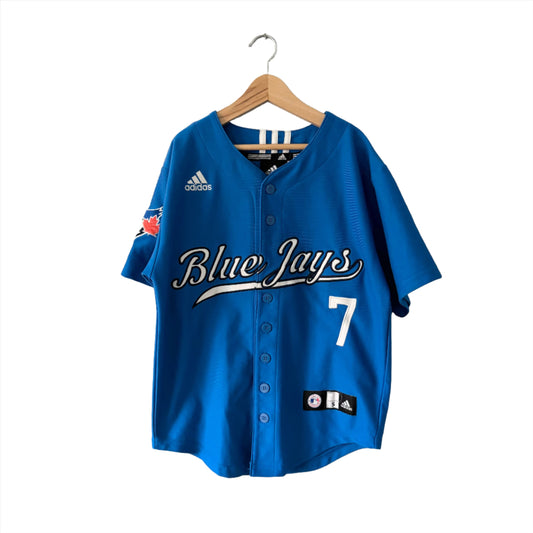 Adidas x MLB / Blue Jays (Vintage) uniform / 8Y