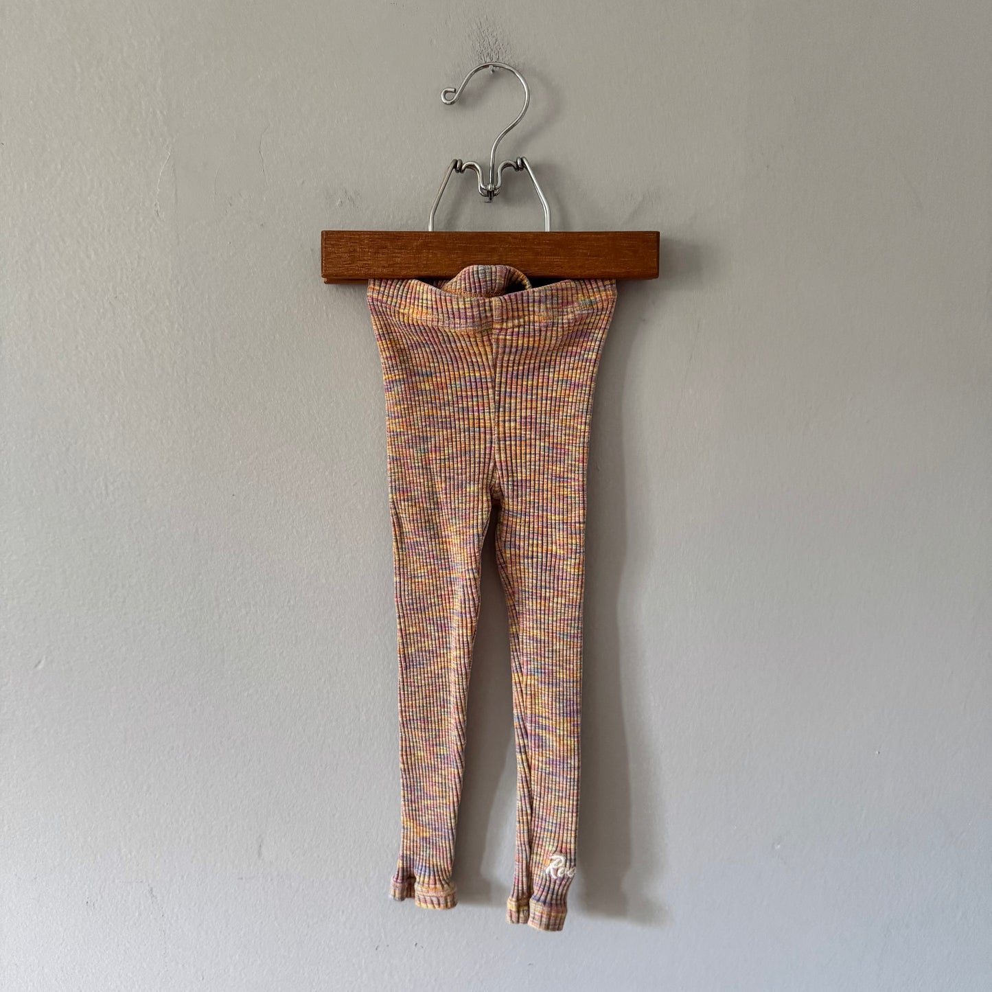 Roots / Colourful ribbed leggings / 3T