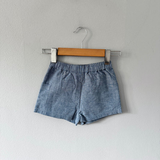 Pehr / Chambray shorts / 3T - New with tag