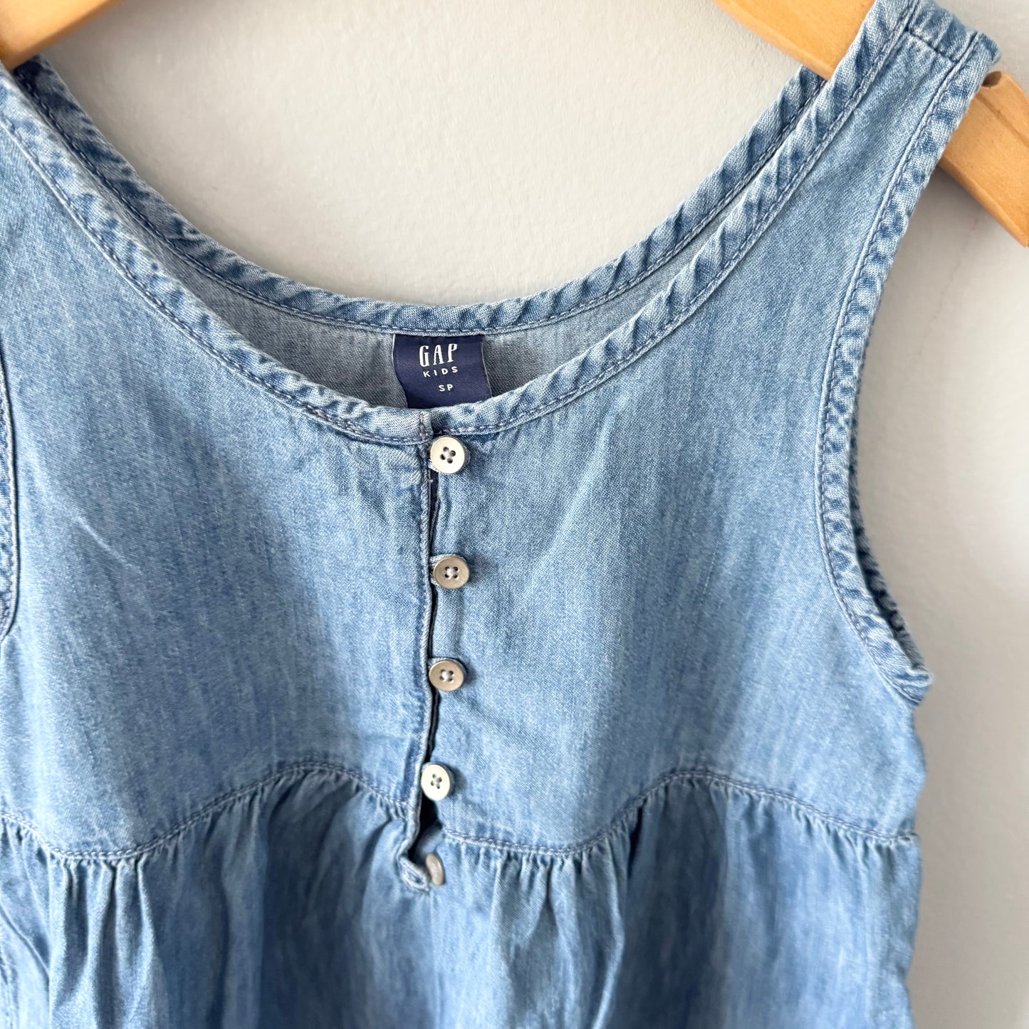 Gap / Chambray tank dress / 6-7Y