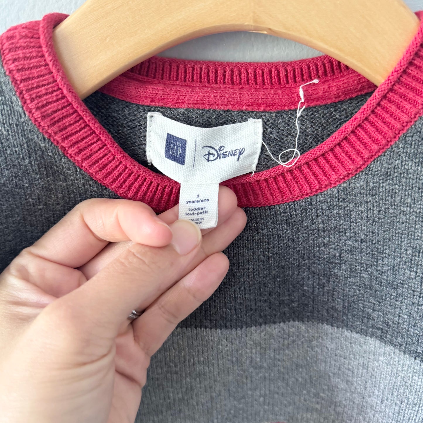 Gap / Minnie cotton knit dress / 3Y