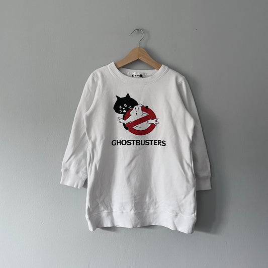 Nya x Ghostbusters / Sweatshirt dress / 6-7Y