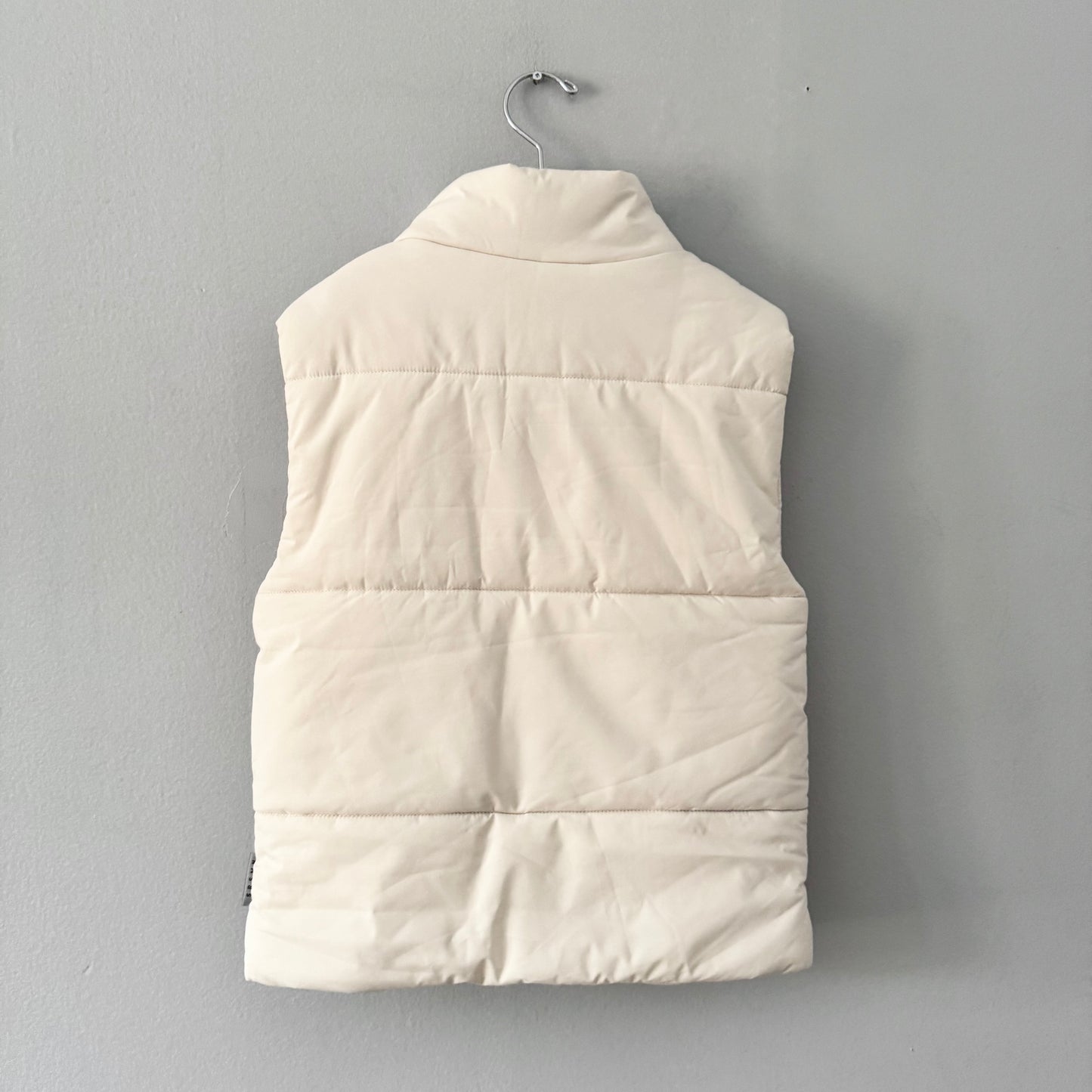 Souris Mini / White puffer vest / 8Y