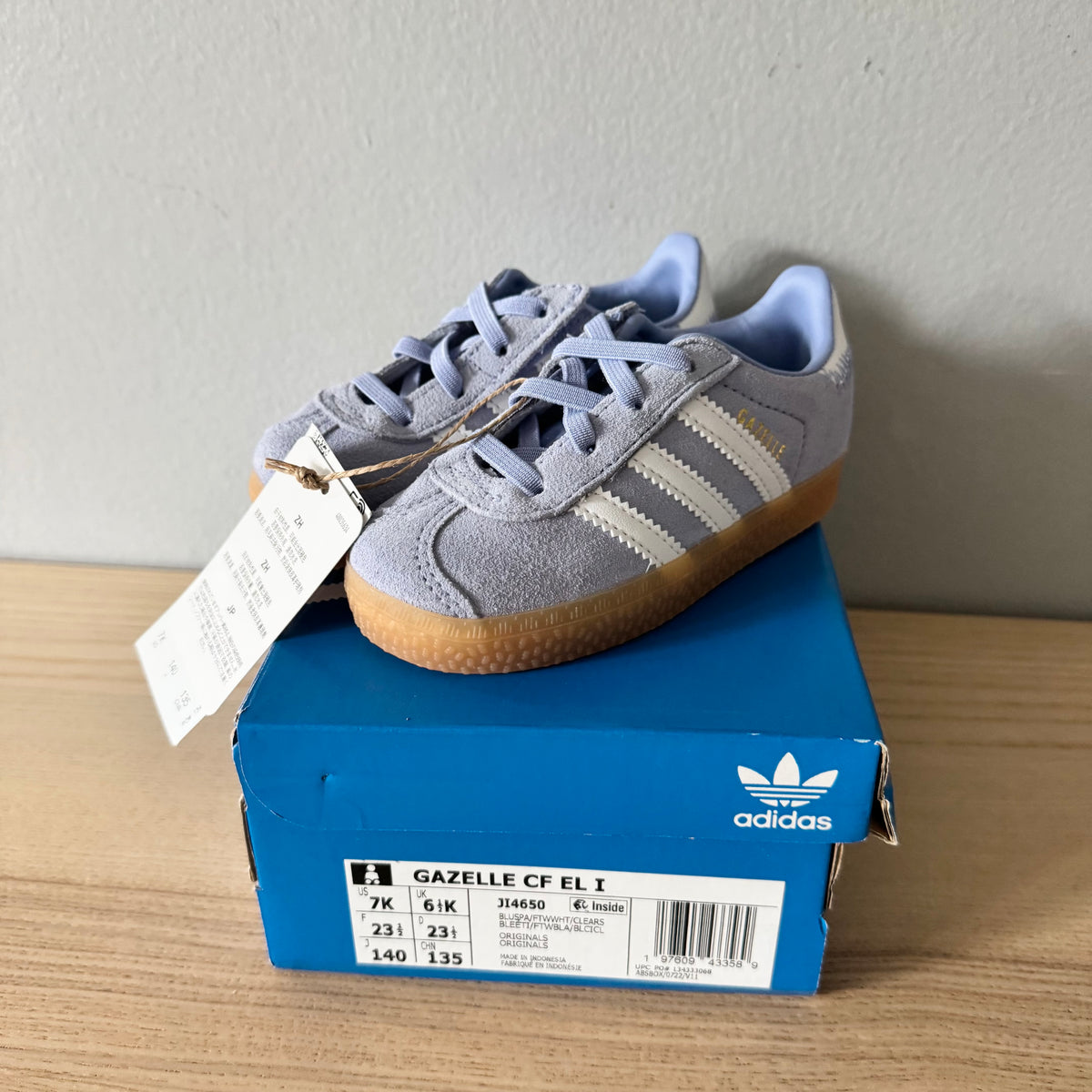 Adidas / Gazelle CF EF I / US7 - New with box