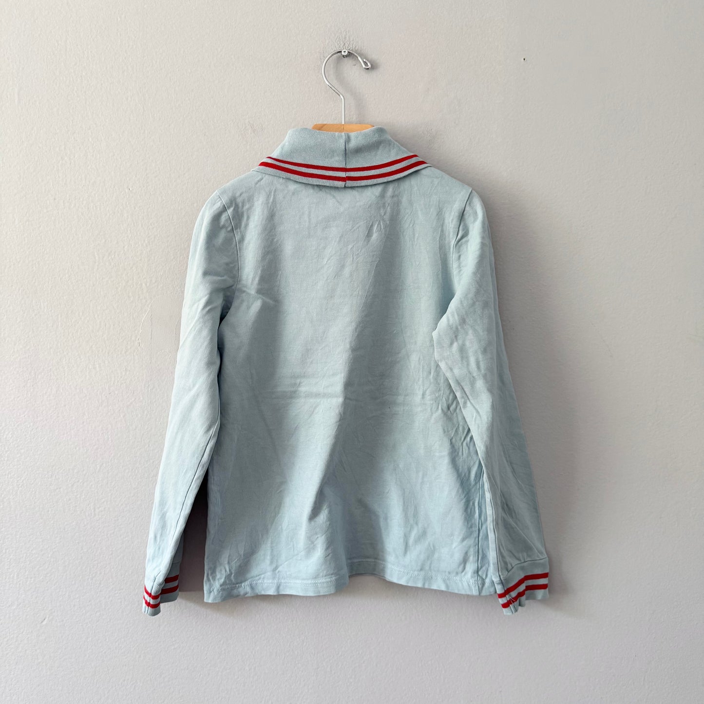 Sergent Major / Light blue mock neck long sleeve / 8Y