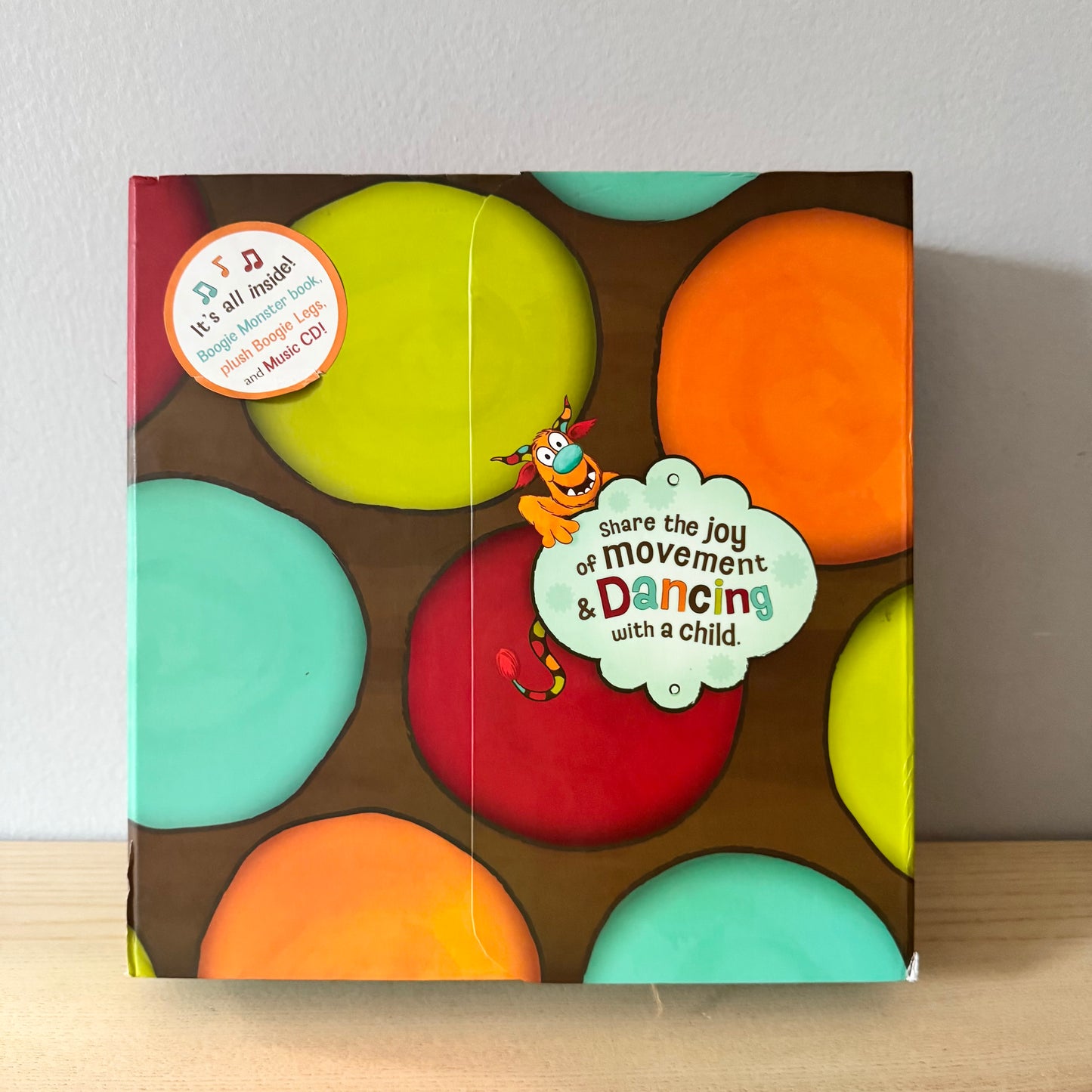 [Brand New] Boogie Monster Dance Kit (Book, CD, Boogie Legs)