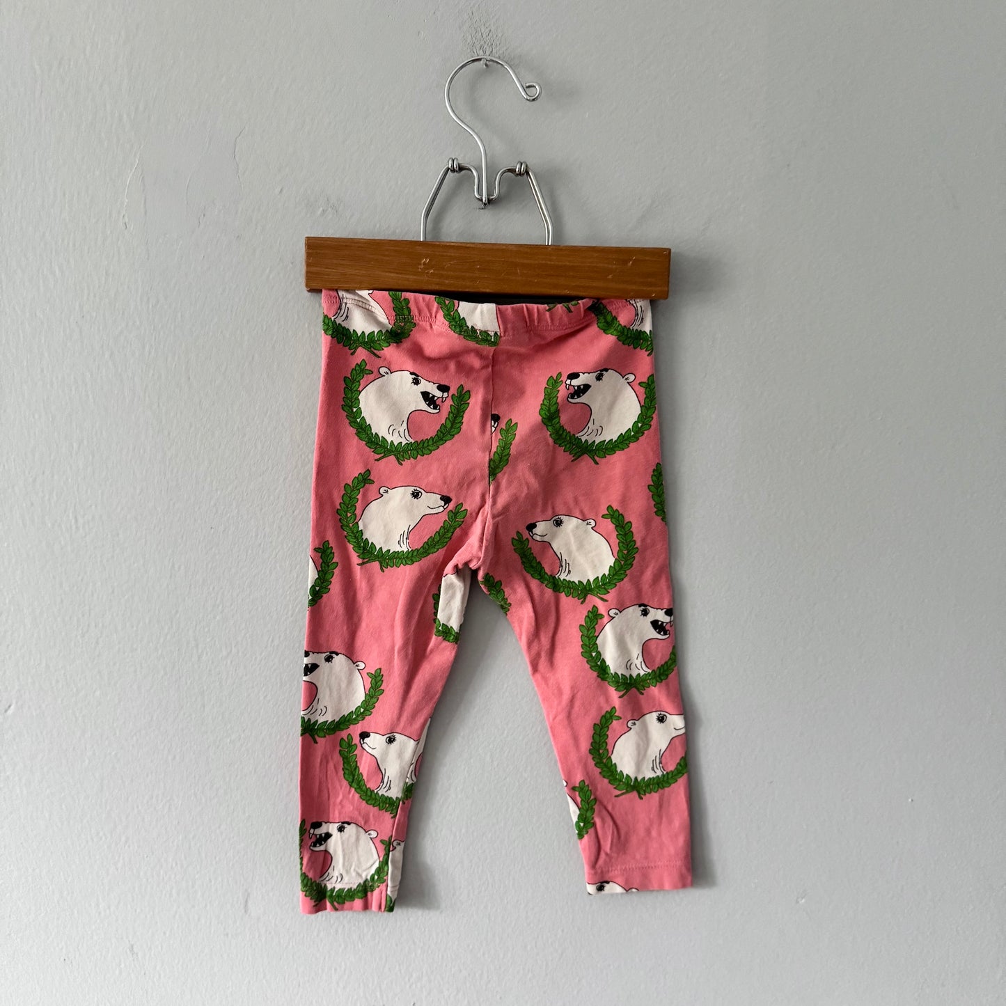 Mini Rodini / Pink leggings / 12-18M