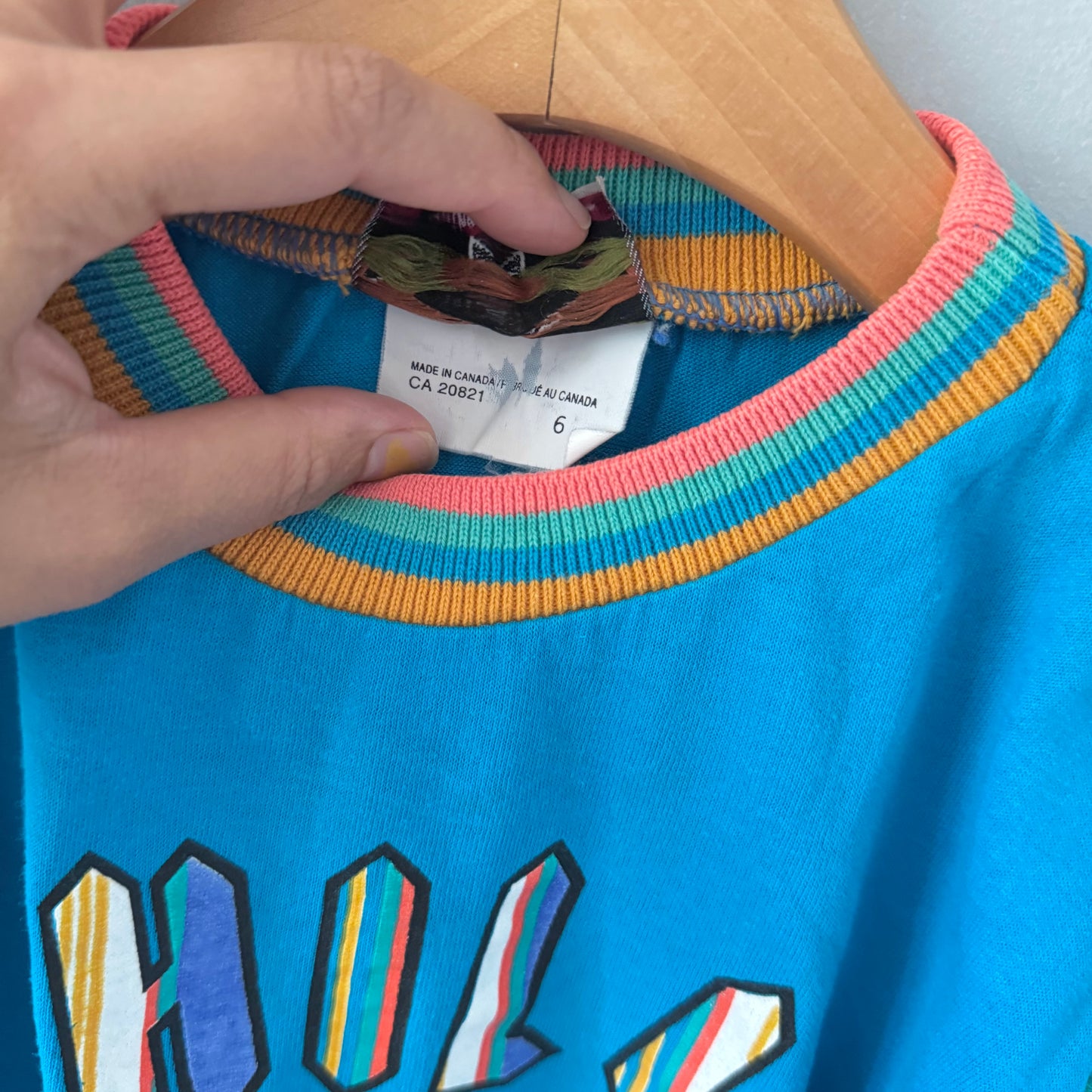 Vintage / Blue Chili T-shirt / 6Y