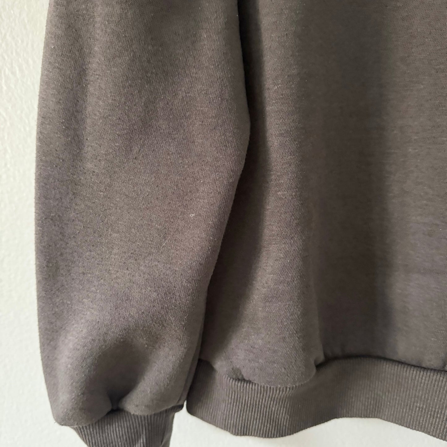 Zara / Dark grey puff shoulder sweatshirt / 8Y