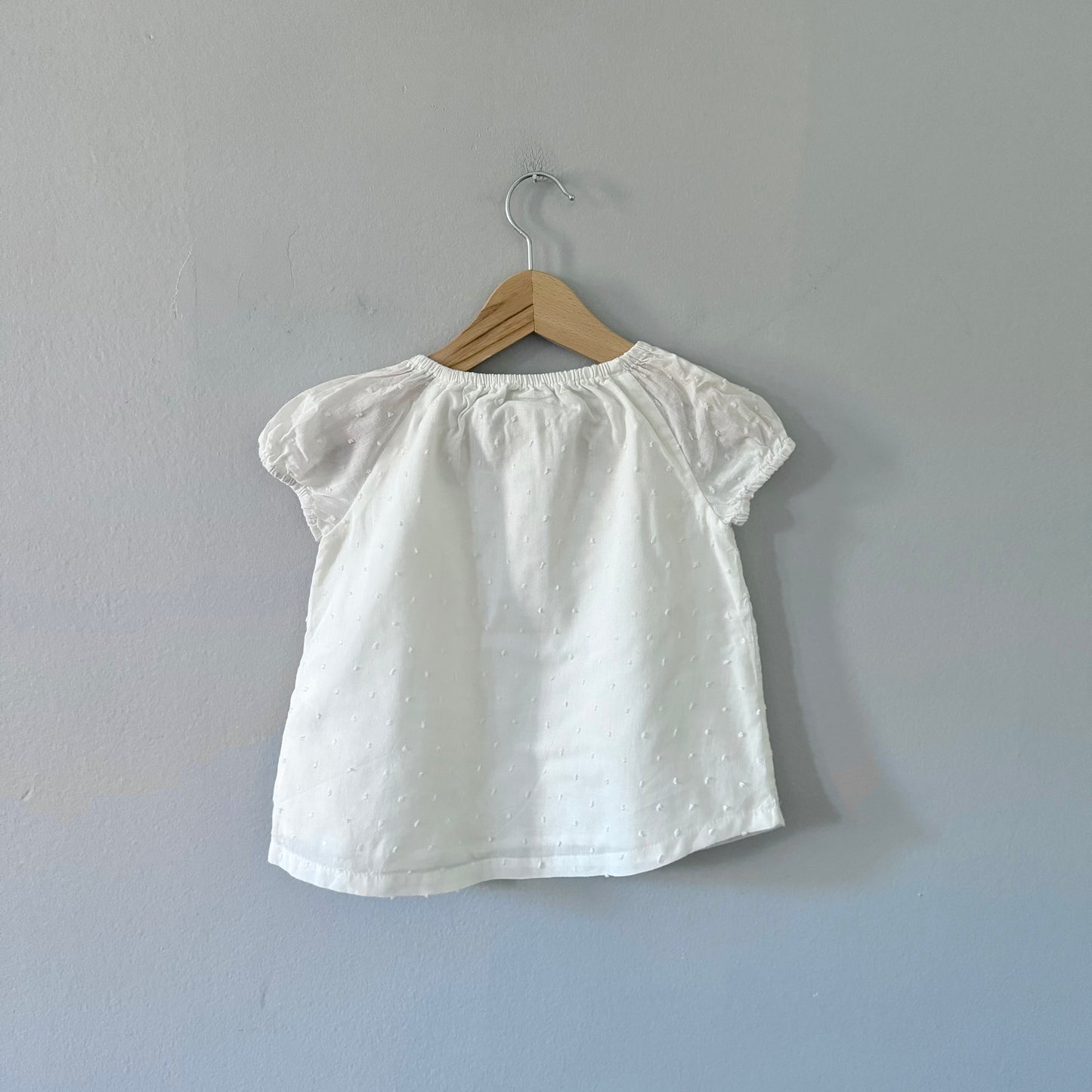 Rachel Zoe / White tank blouse / 12M