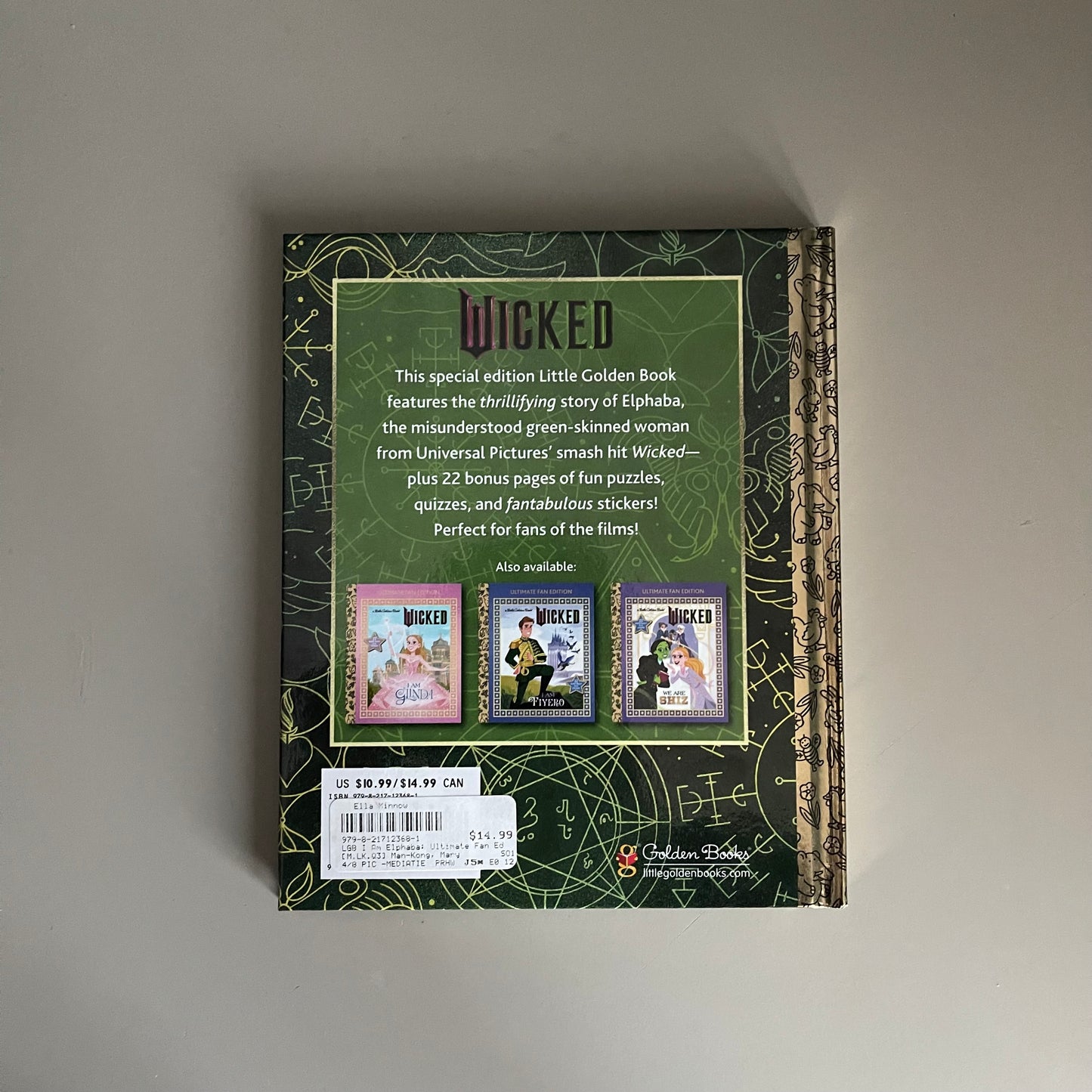 Wicked - I am Elphaba