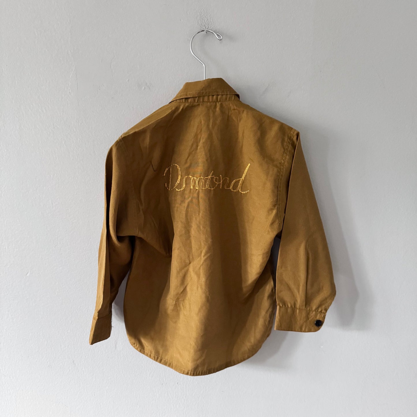 Vintage / Brown shirt / 3-4Y