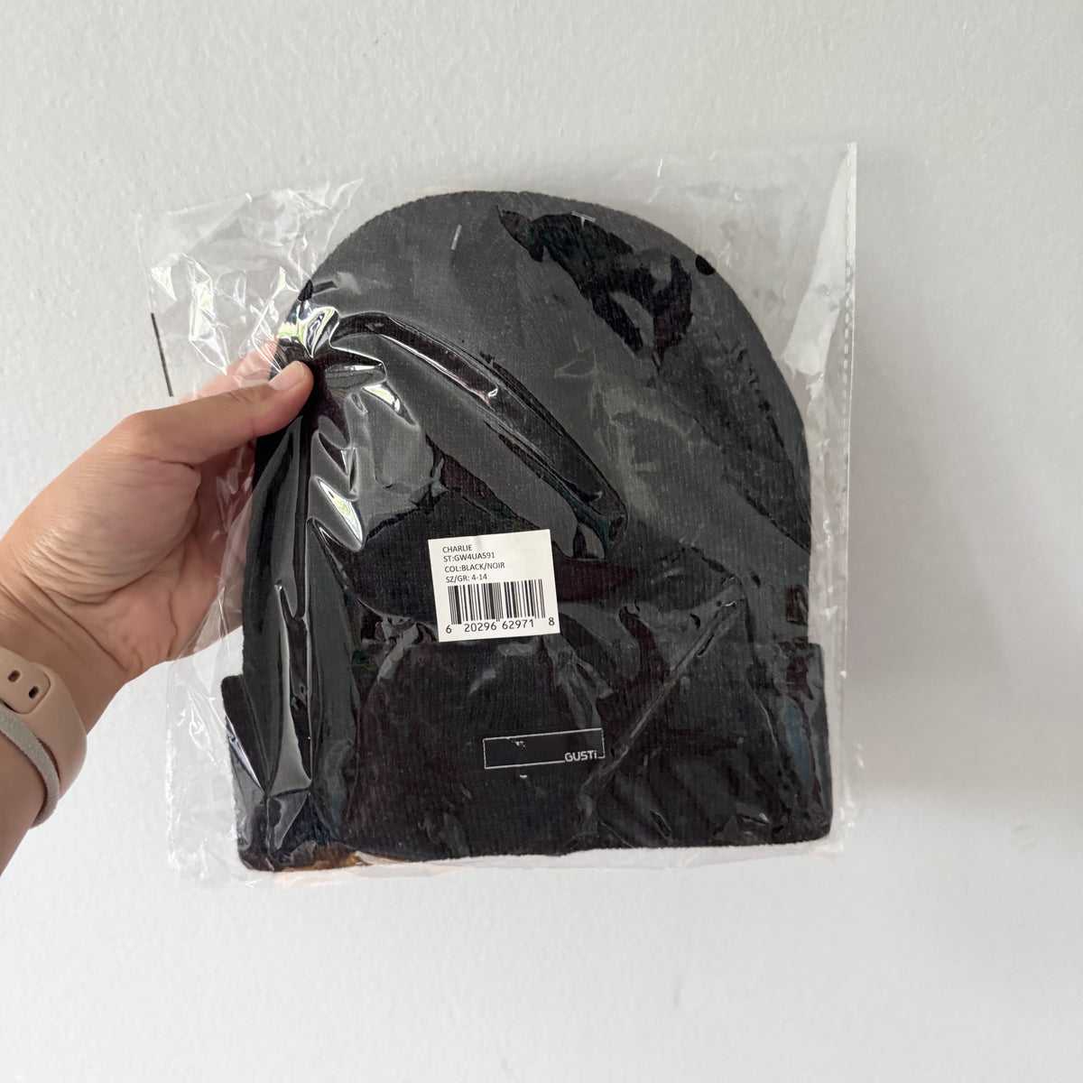Gusti / Charcoal grey beanie / 4-14Y - New with tag