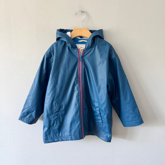 Hatley / Dark blue rain jacket / 5Y
