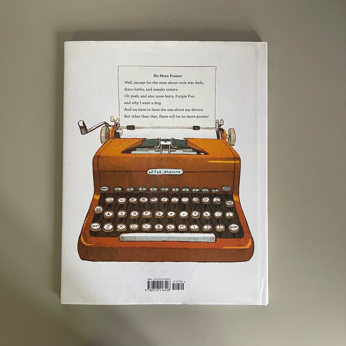 [Brand New] No More Poems! / Rhett Miller & Dan Santat