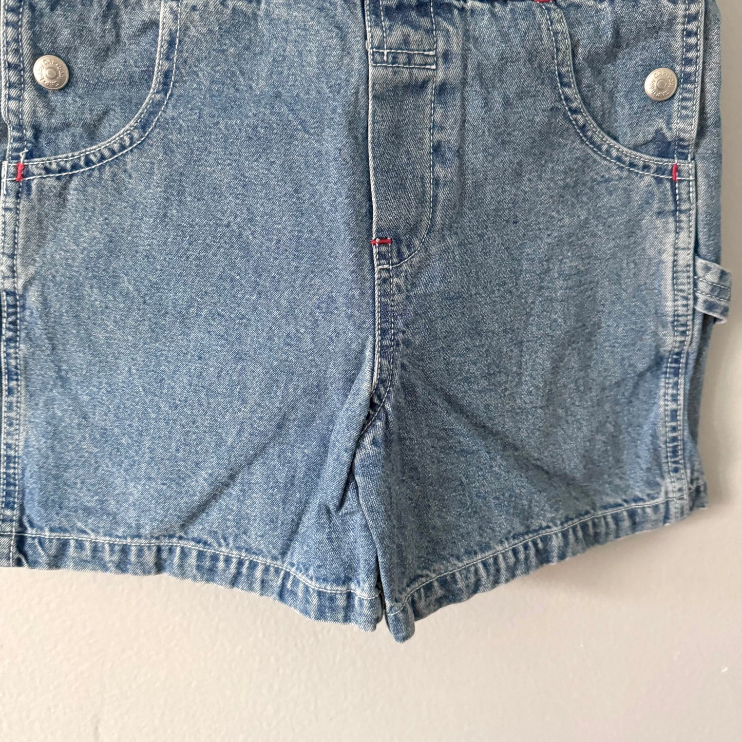 Gap / Denim overall short / 4-5Y