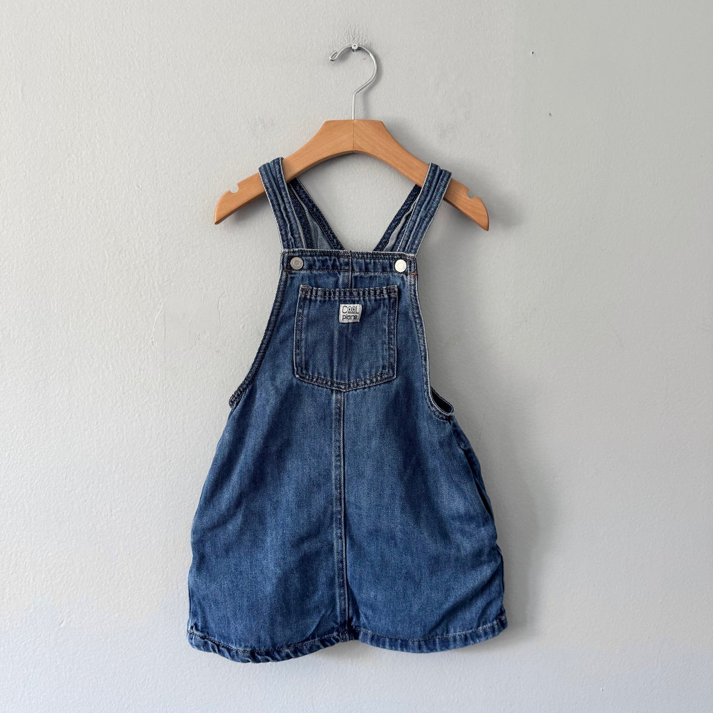 Zara / Denim overall skirt / 5Y