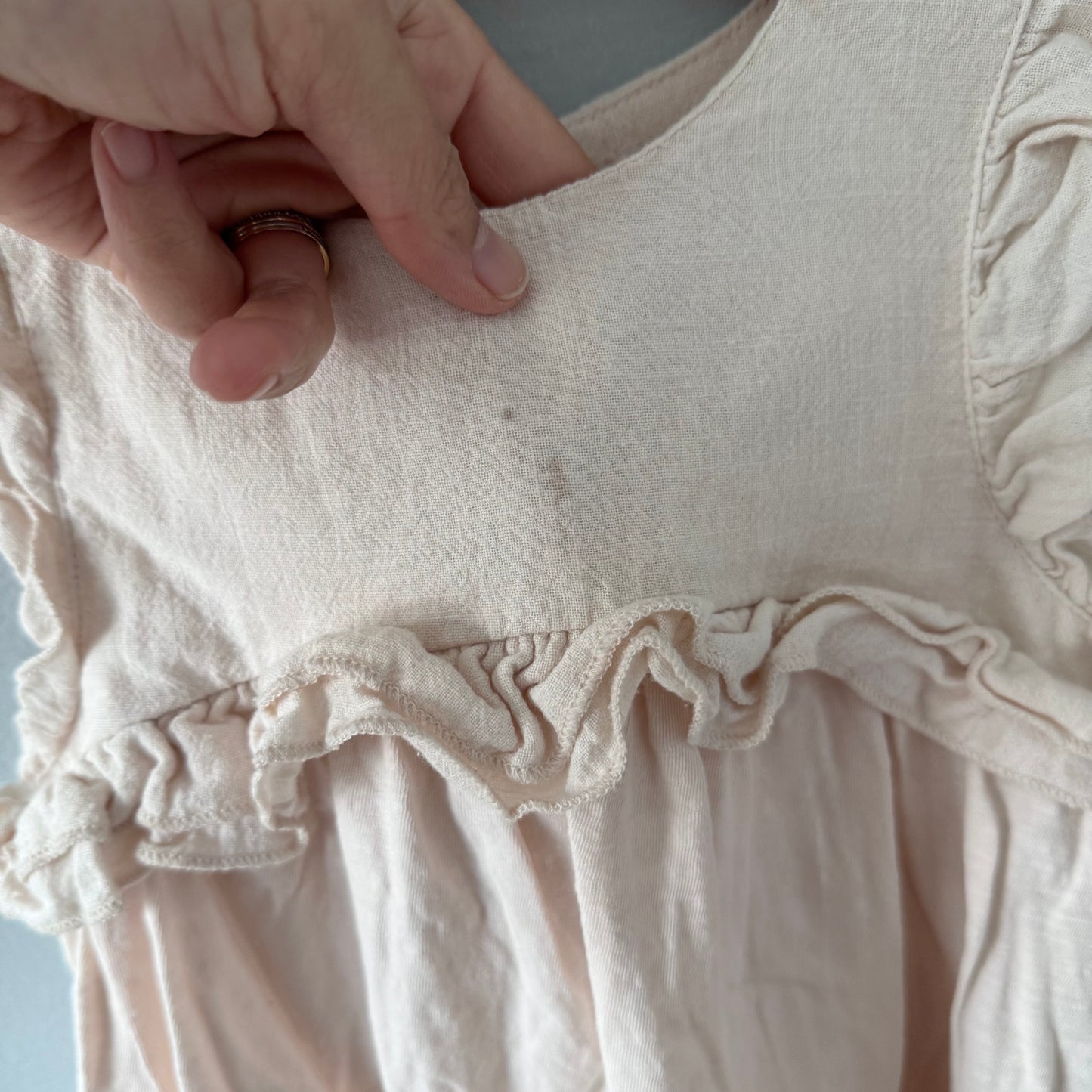 Suivant / Robe souple beige clair / 4A