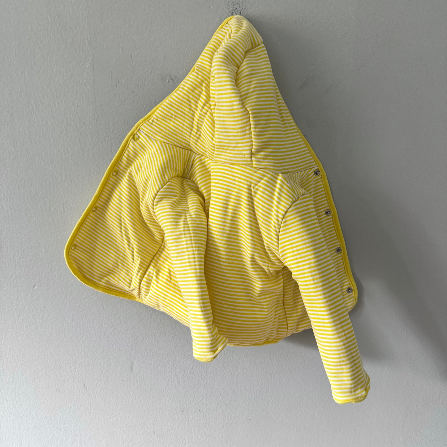 Lupilu / Yellow reversible crew jacket / 2-6M