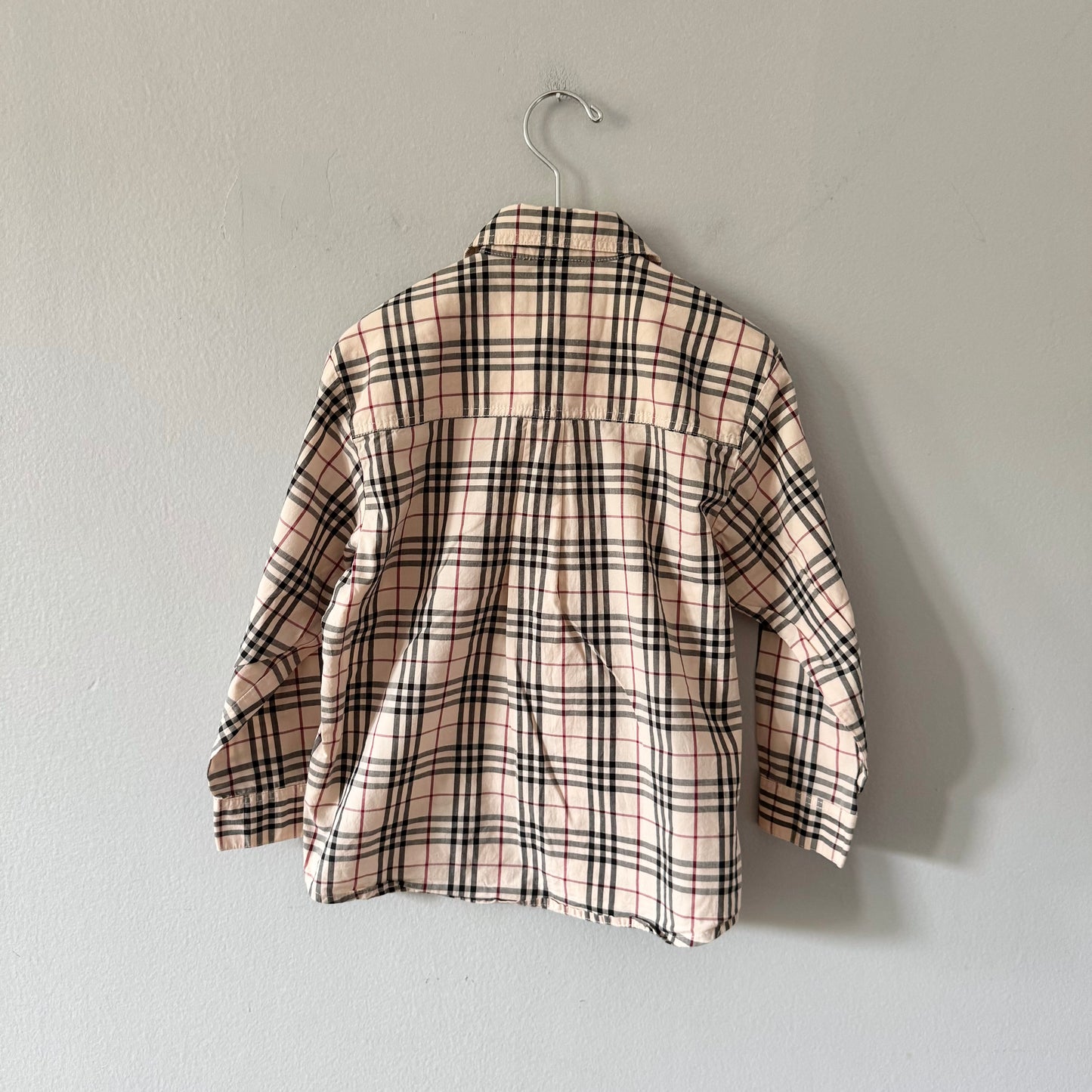 No brand / Checked shirt(Burberry pattern) / 4Y