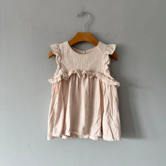 Suivant / Robe souple beige clair / 4A