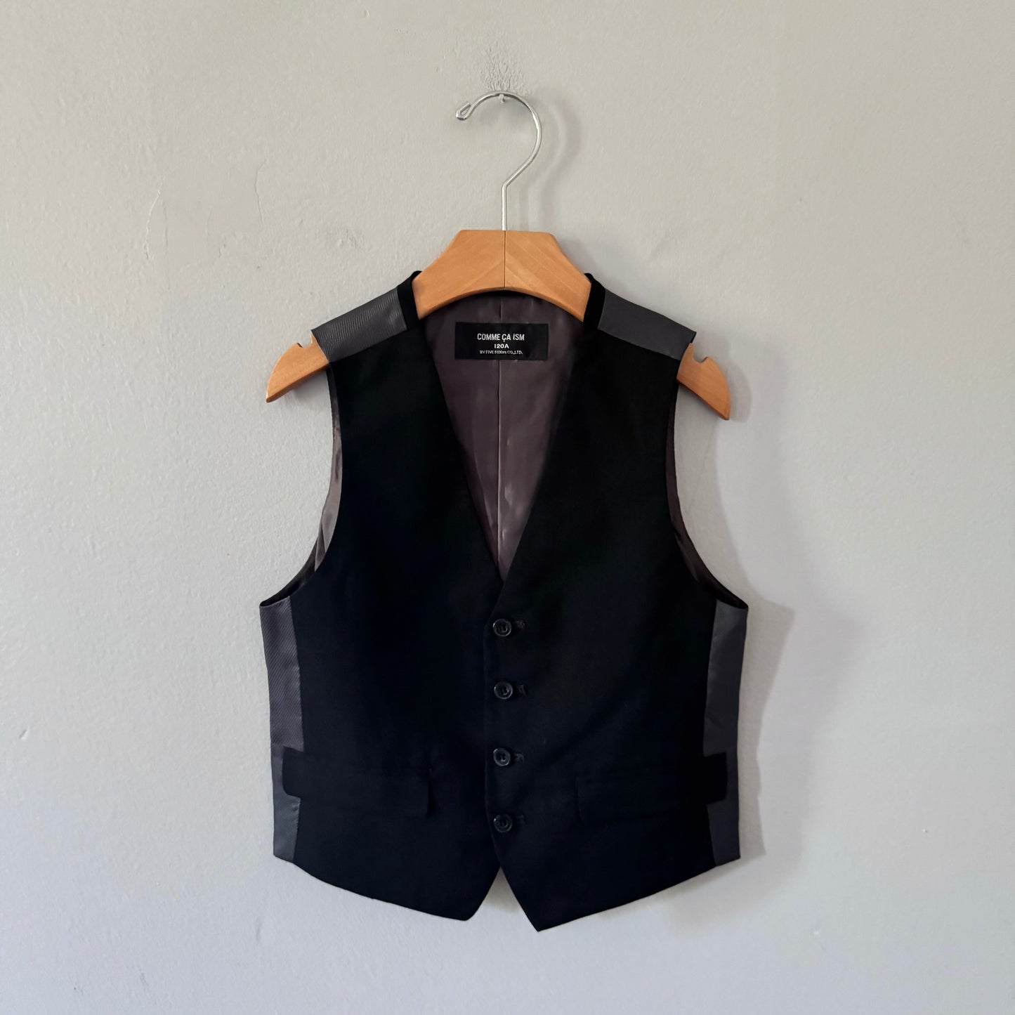 Comme ca ism / Formal vest / 120(6Y)