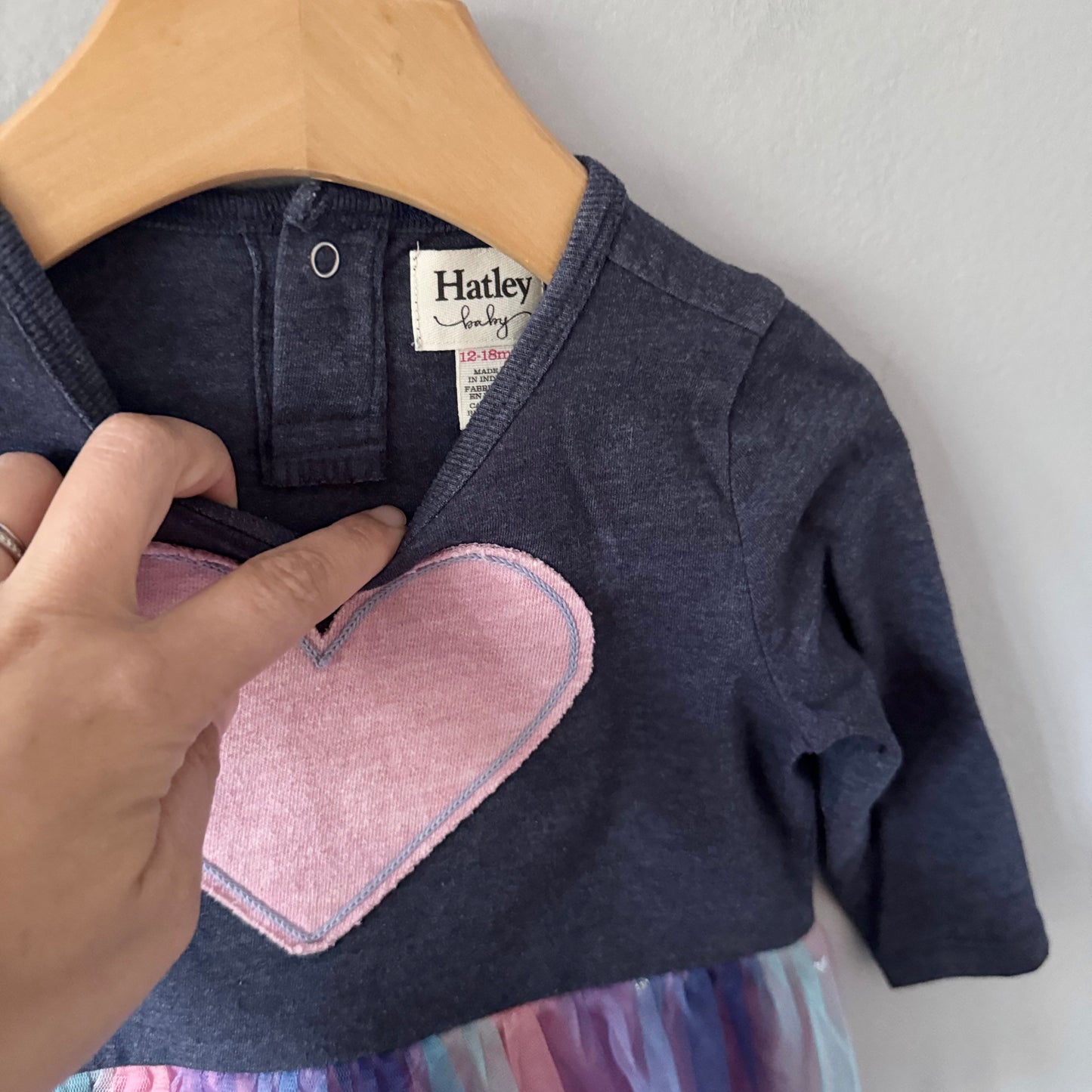 Hatley / Heart tutu dress / 12-18M