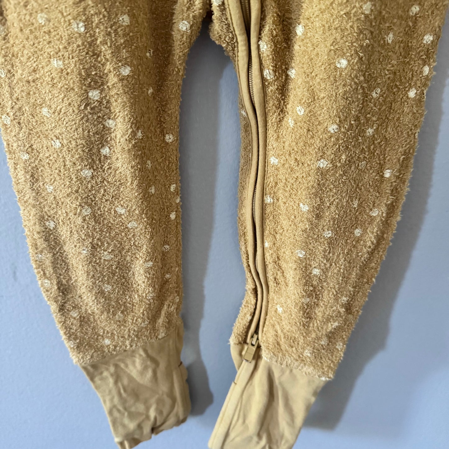 Bonds / Mustard pile dots romper / 3Y