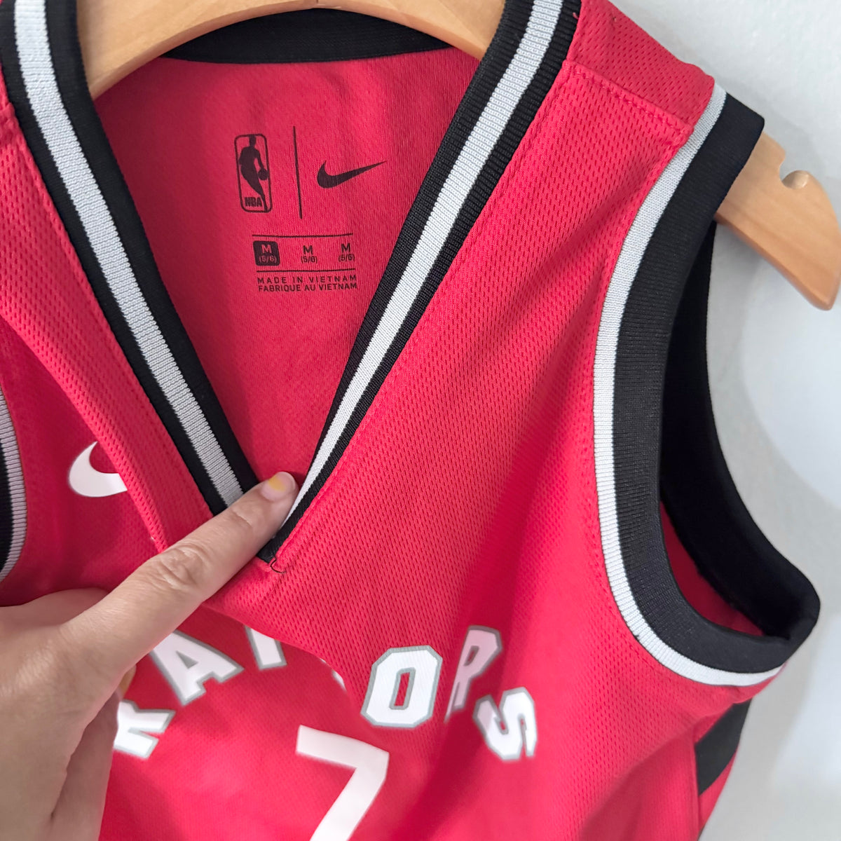 NBA / Toronto Raptors jersey #7 / 5-6Y