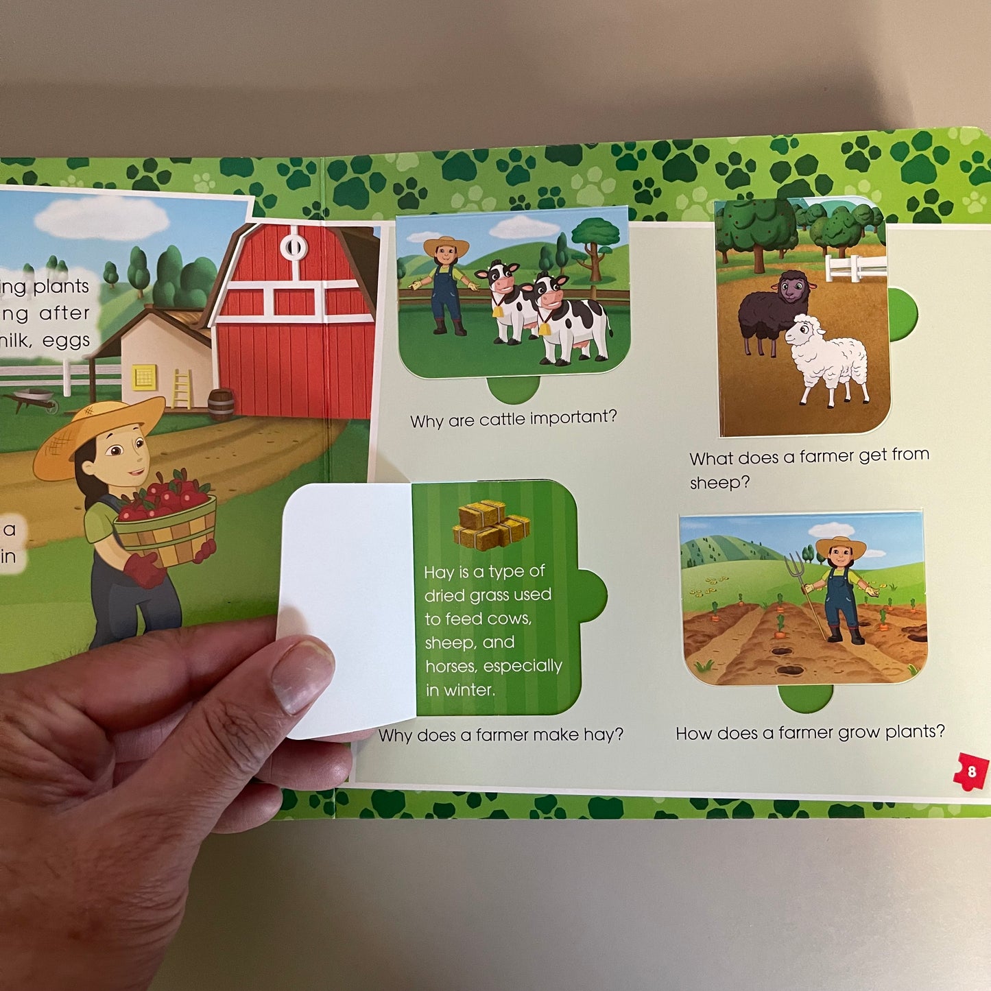 Paw Patrol - Questions and Answers About Jobs and Occupations (Lift-the-flap Book)