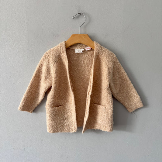 Zara / Beige cardigan / 9-12M