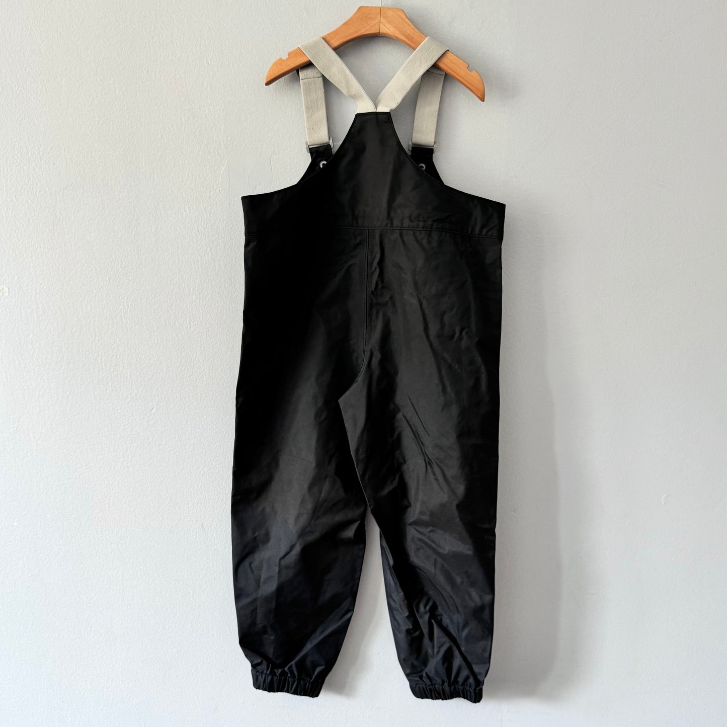Mec / Black splash pants with strap / 6Y