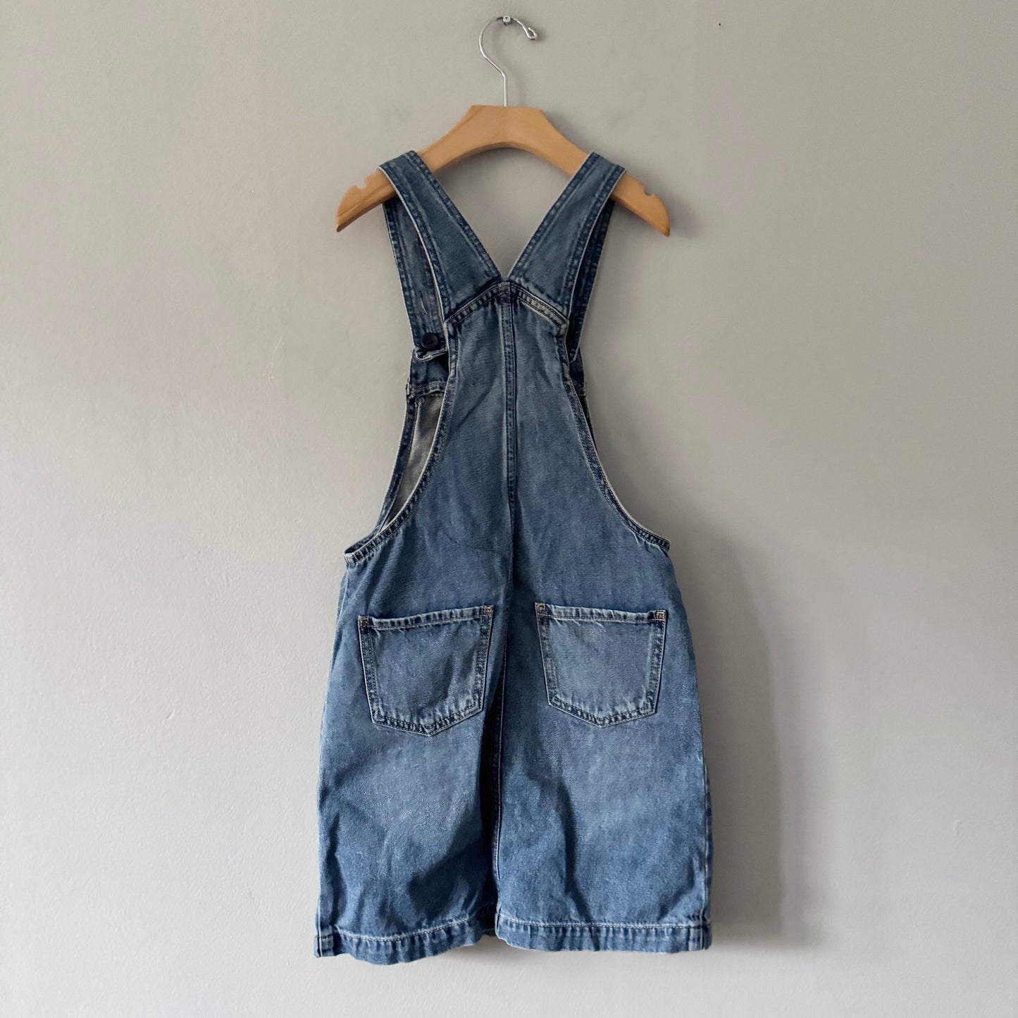 Gap / Denim overall skirt / 8-9Y