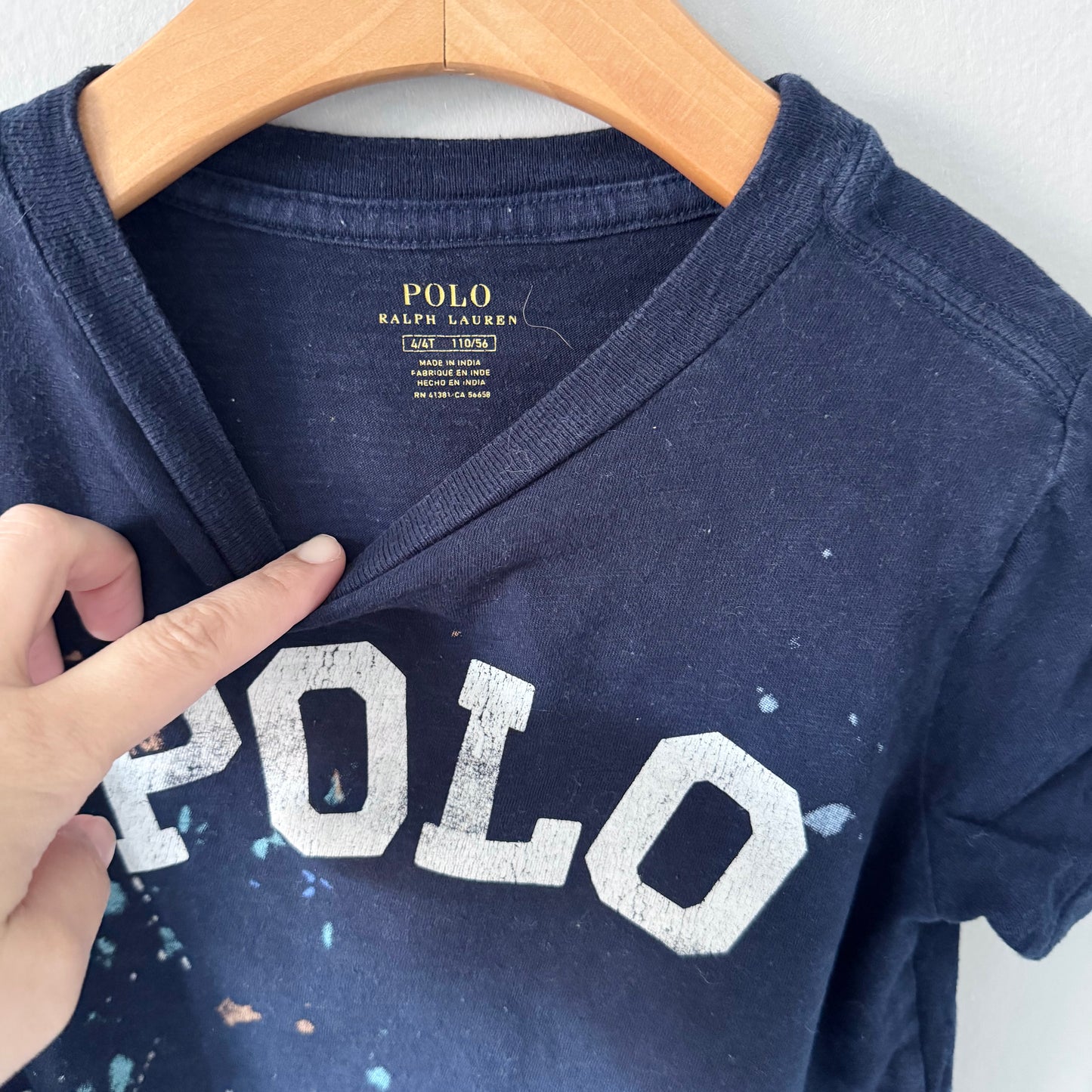 Polo Ralph Lauren / T-shirt marine / 4T