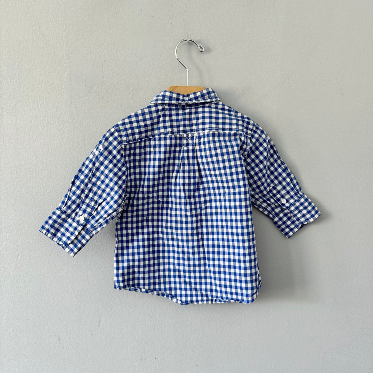 Crewcuts / Chemise vichy bleue / 2A