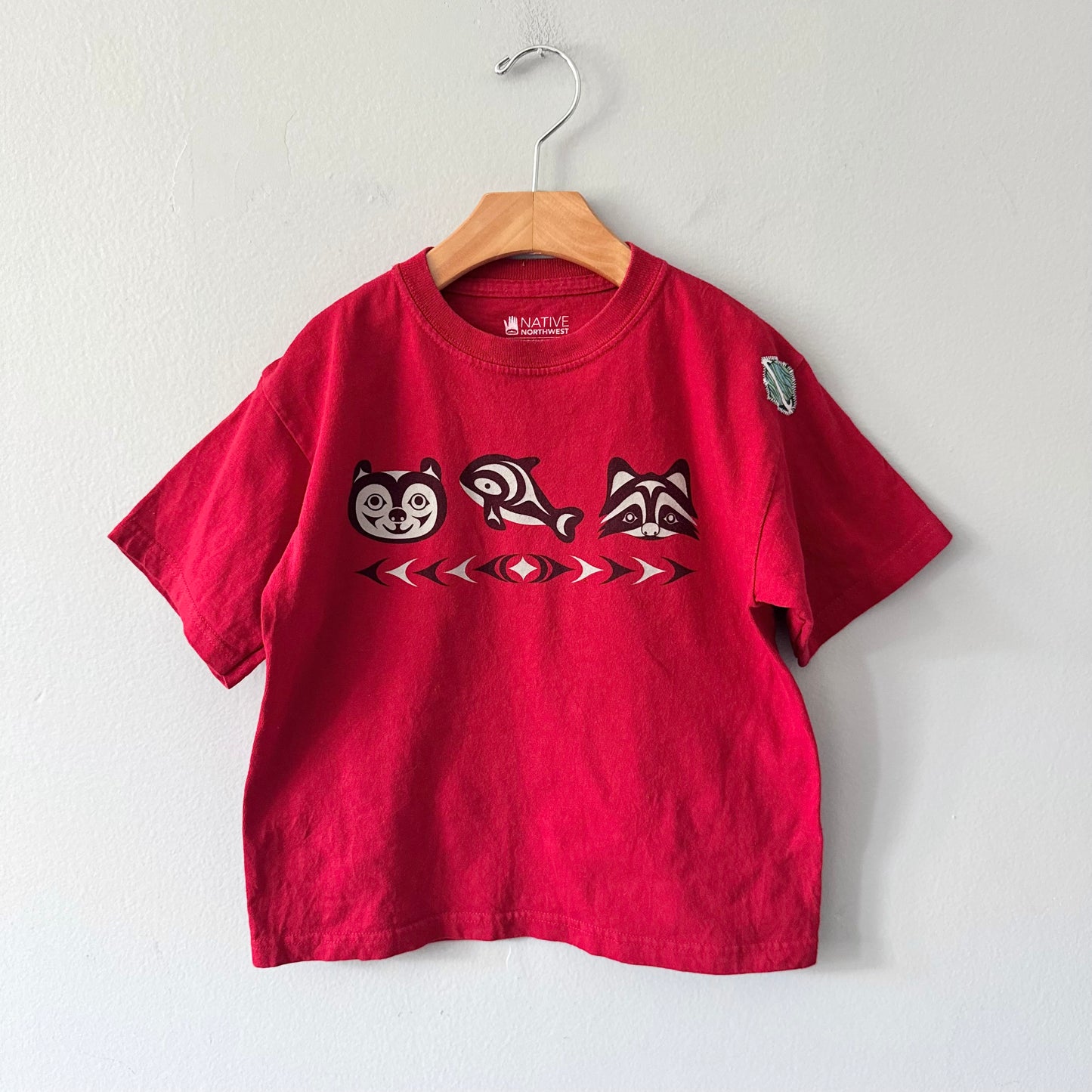Native North West / Red T-shirt / XS(3-4Y)