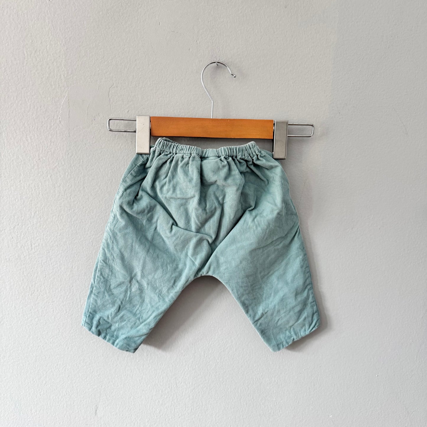 Cyrillus / Pantalon en velours côtelé bleu / 6M