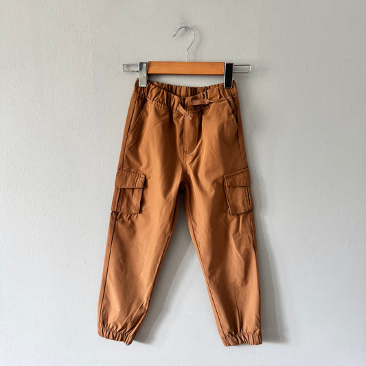 No brand / Brown active pants / 6Y