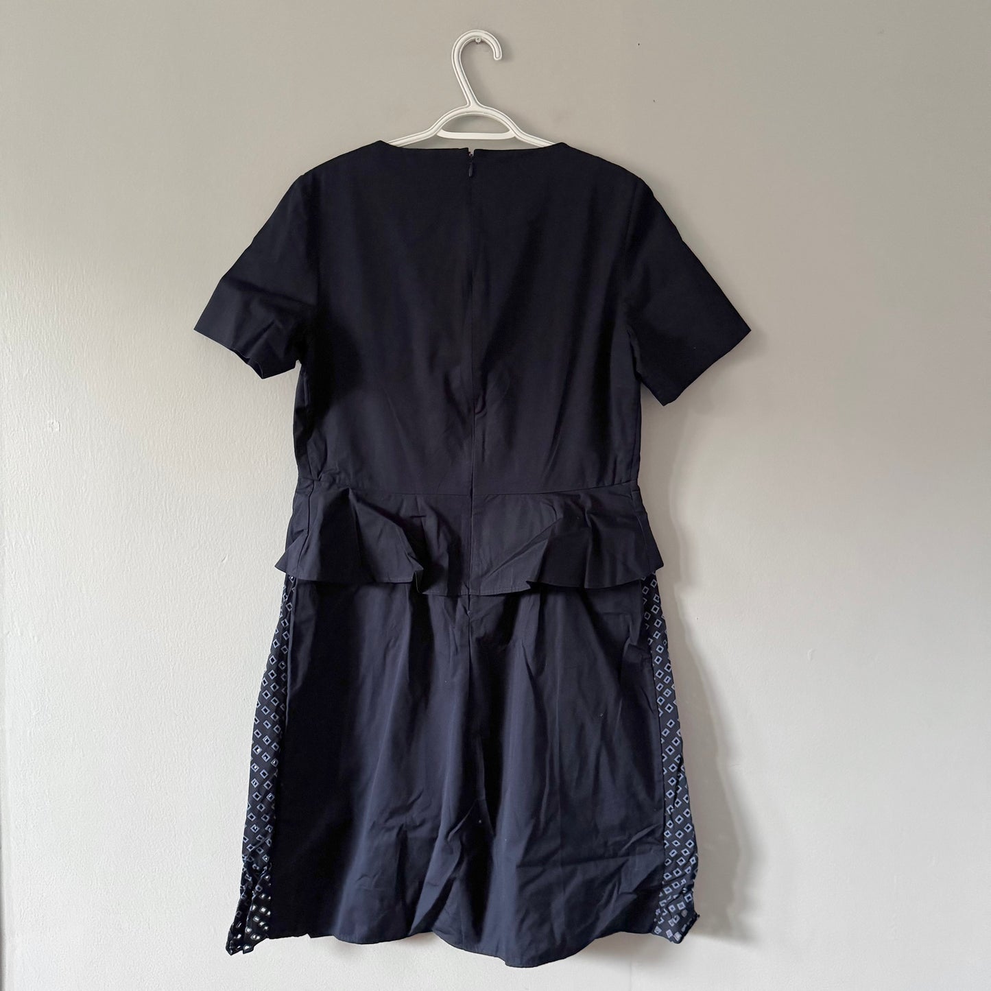 COS / Navy cotton dress / Women 12