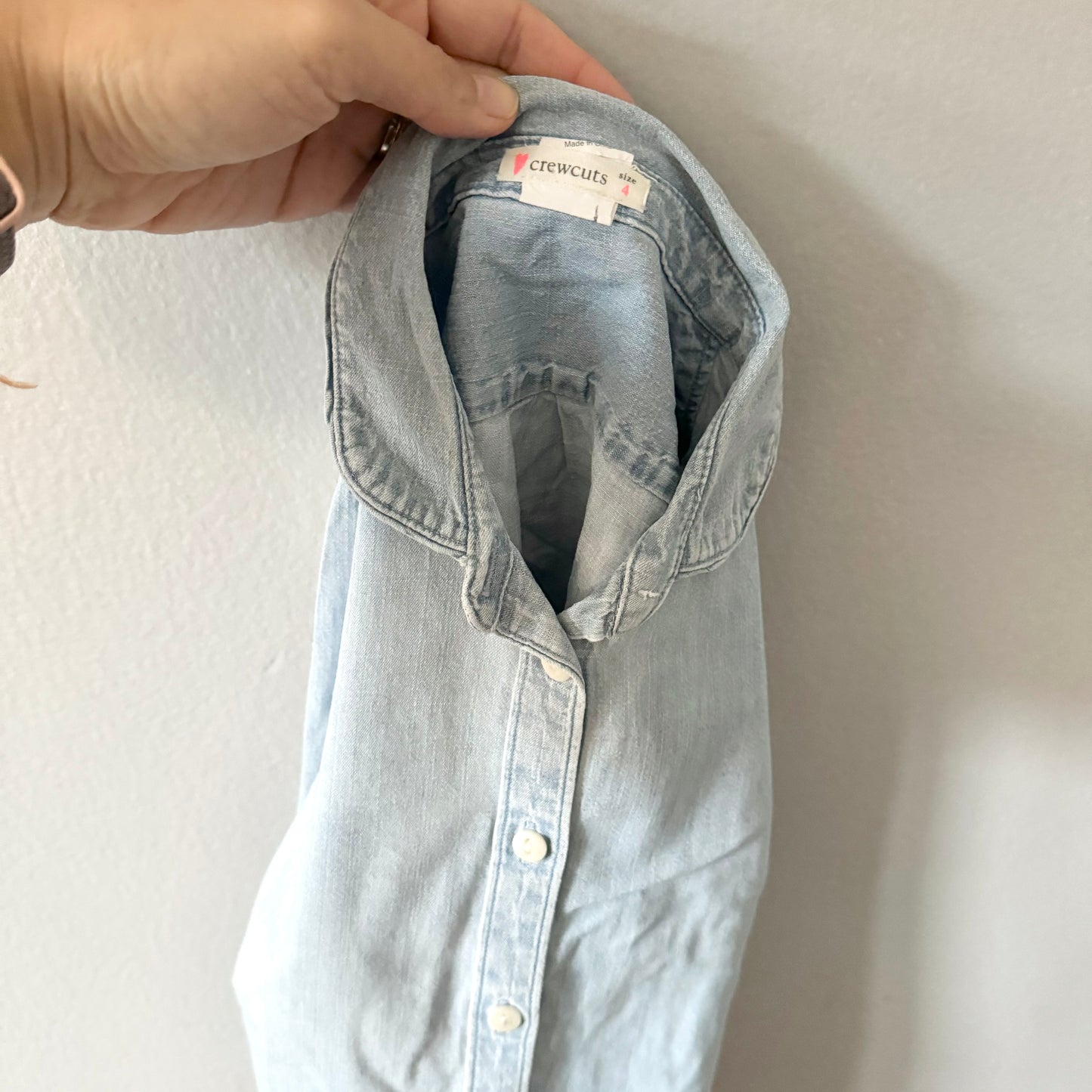 Crewcuts / Light denim shirt / 4Y