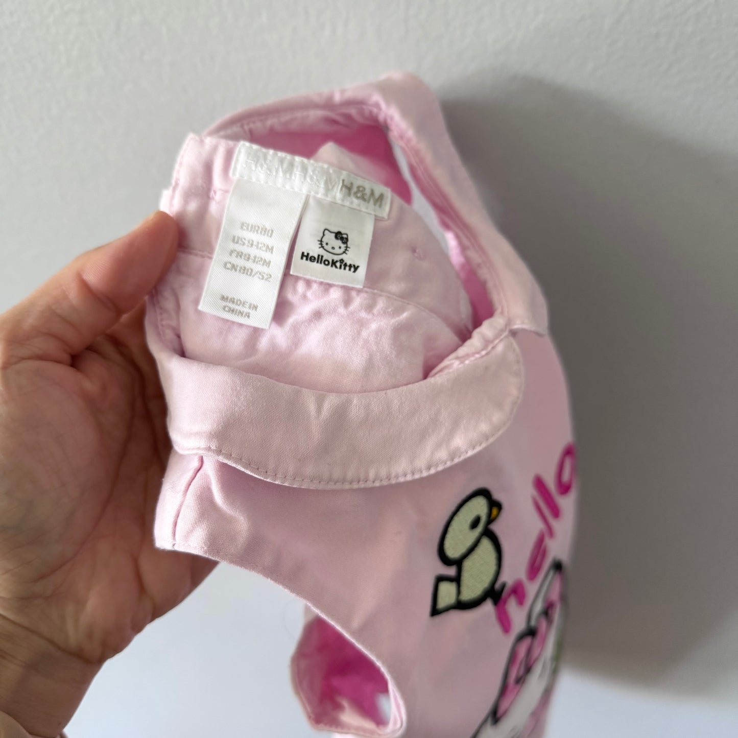 H&M / Hello Kitty pink dress / 9-12M(Fits 18M)