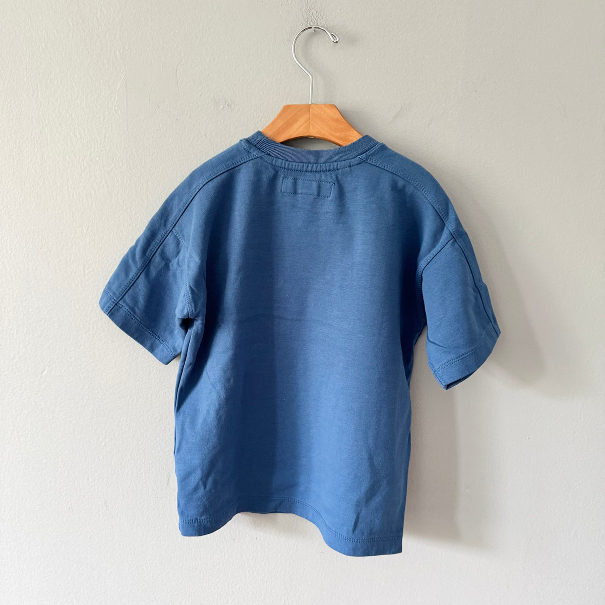 Zara / Dark blue mid weight T-shirt / 6-7Y
